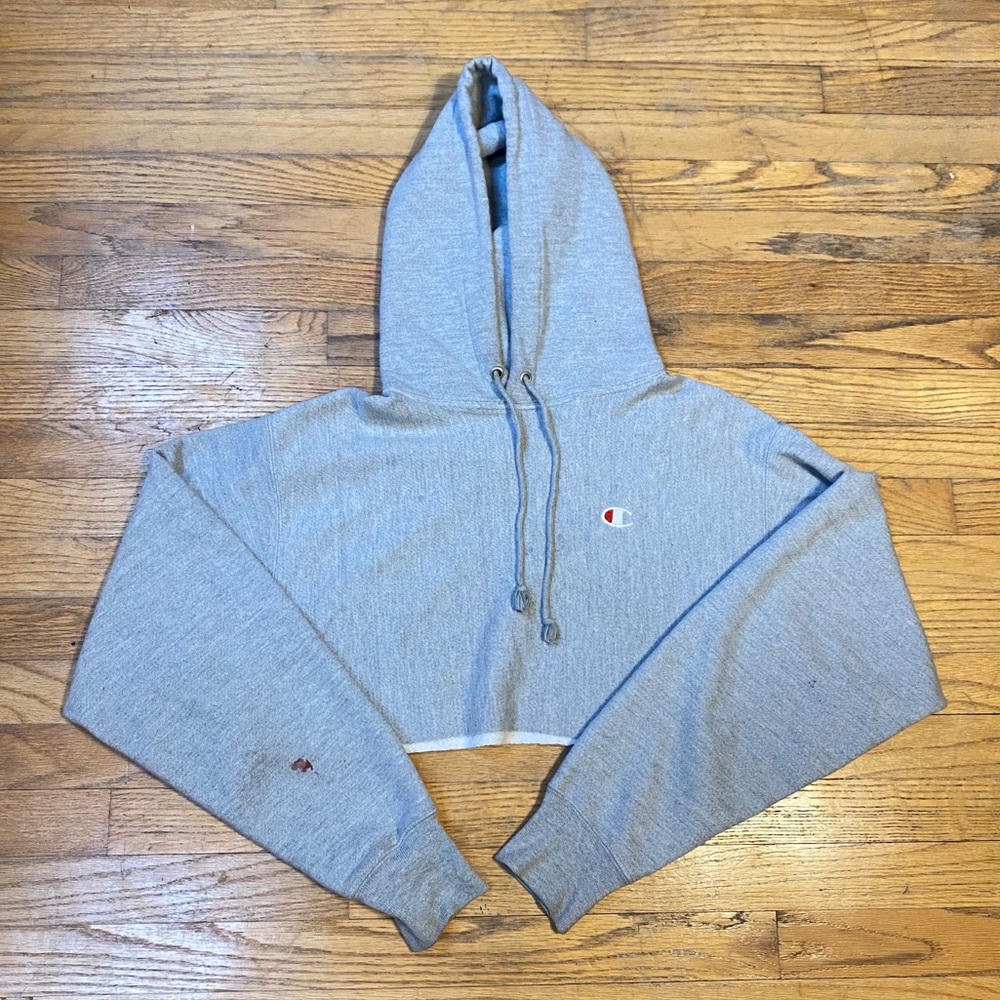 Cropped Champion Hoodie